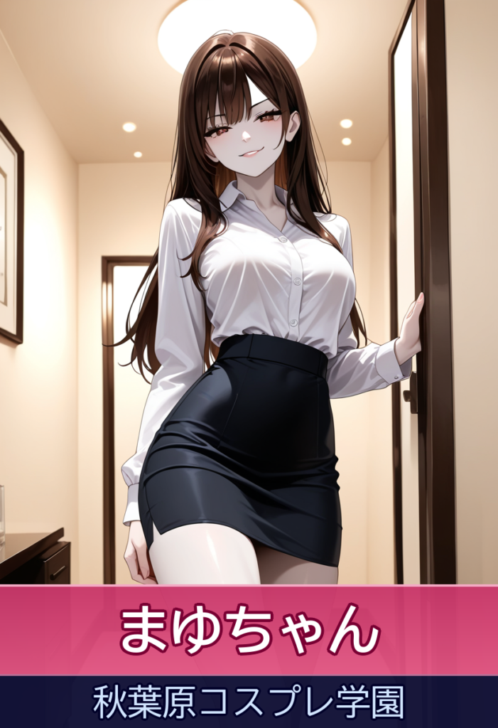 まゆちゃんの敏感ちくびに翻弄される!スラッとした体と落ち着いた雰囲気 – 秋葉原コスプレ学園