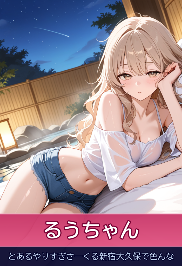 るうるうちゃんとの極上AF体験 – とあるやりすぎさーくる新宿大久保で色んな