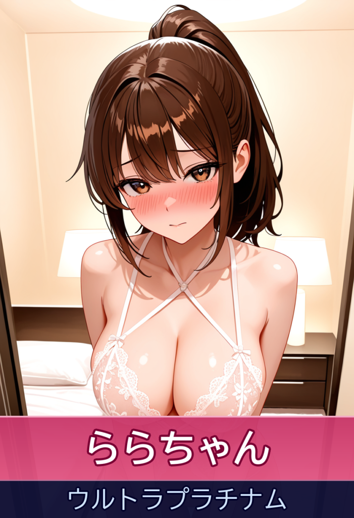 【退店】ららちゃん♡幼顔ロリカワとロングタイムいちゃいちゃ – ウルトラプラチナム