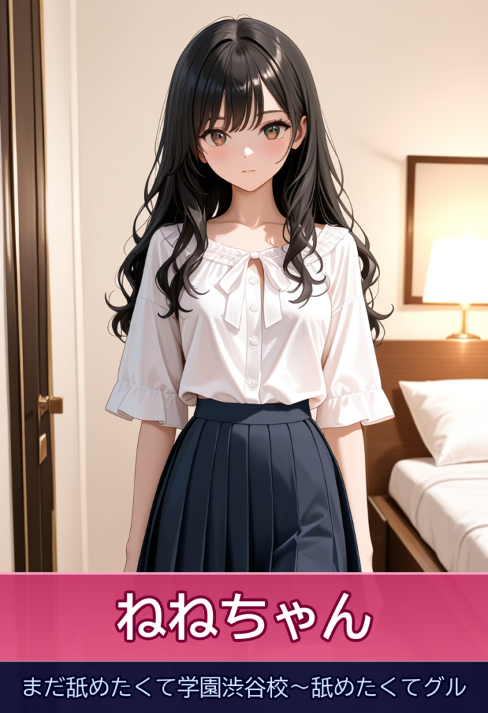 ねねちゃんとのイチャイチャ時間！スレンダー美人が可愛らしくイク – まだ舐めたくて学園渋谷校～舐めたくてグル