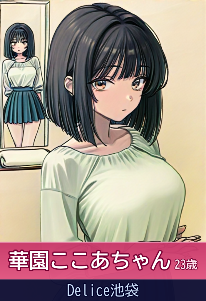 華園ここあとヌルヌルローション風呂でイチャイチャ – Delice池袋