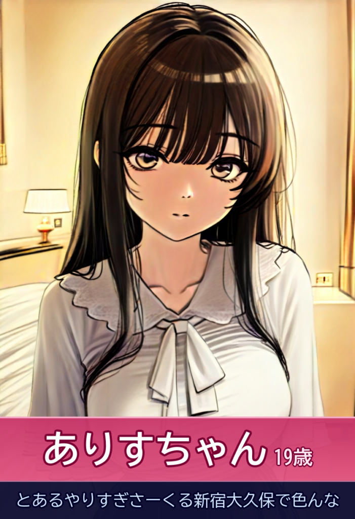 【可愛いな魅力】ありす – とあるやりすぎさーくる新宿大久保で色んな