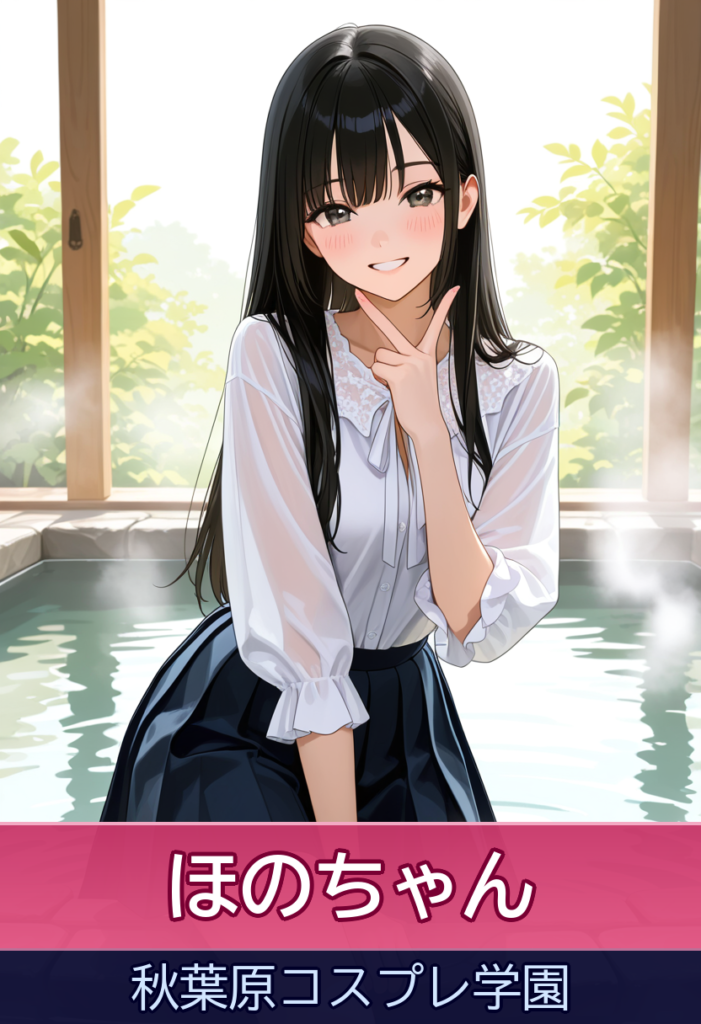 ほのぼのしたネコ耳娘と楽園の一時 – 秋葉原コスプレ学園