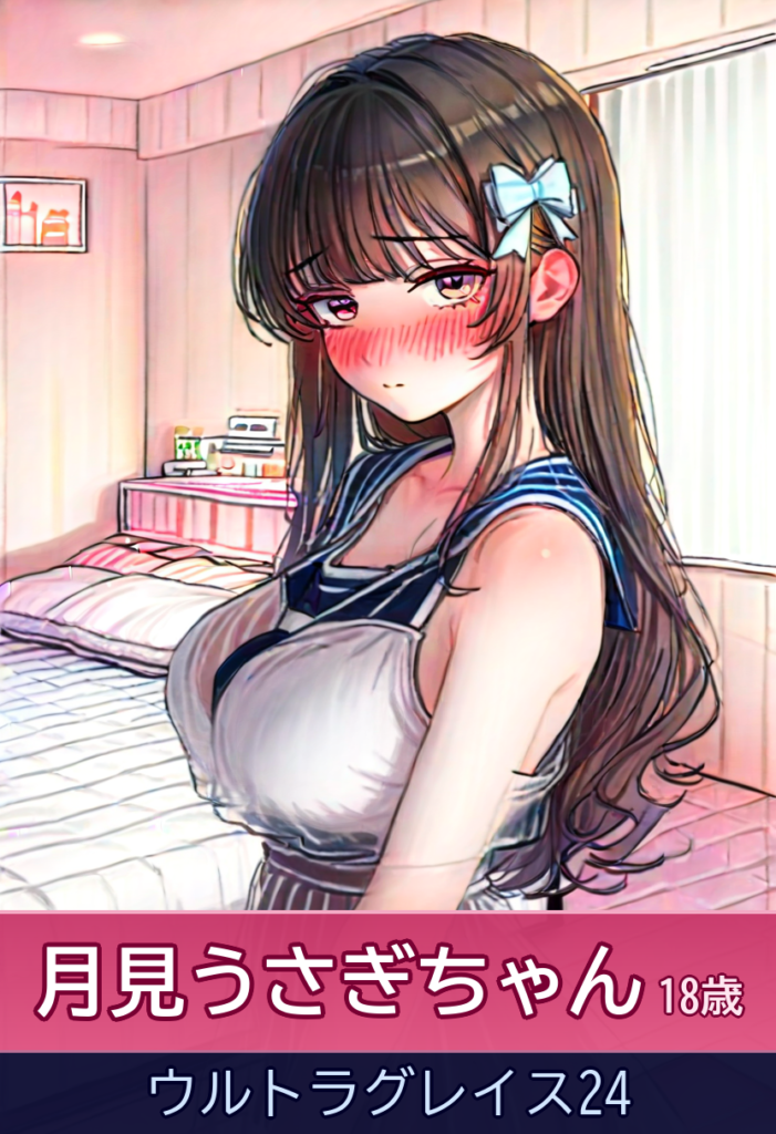 【可愛いな魅力】月見うさぎ – ウルトラグレイス24