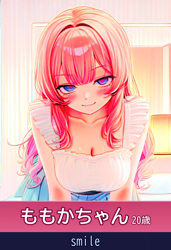 ももかの至福の時間！彼女の笑顔に癒やされて – smile