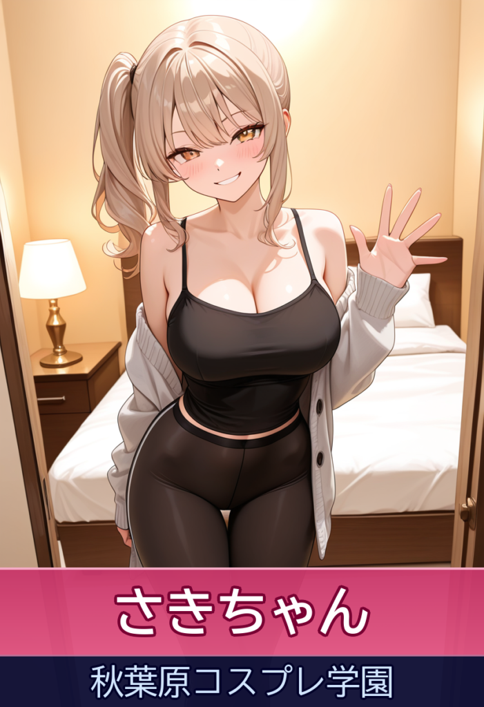 さきサンの可愛らしさにやられちゃいました! – 秋葉原コスプレ学園