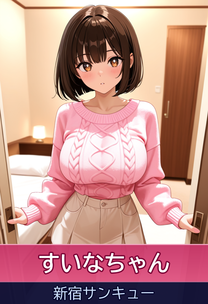 すいなちゃんの伸びしろがすごい！ク○が感じる従順美少女 – 新宿サンキュー