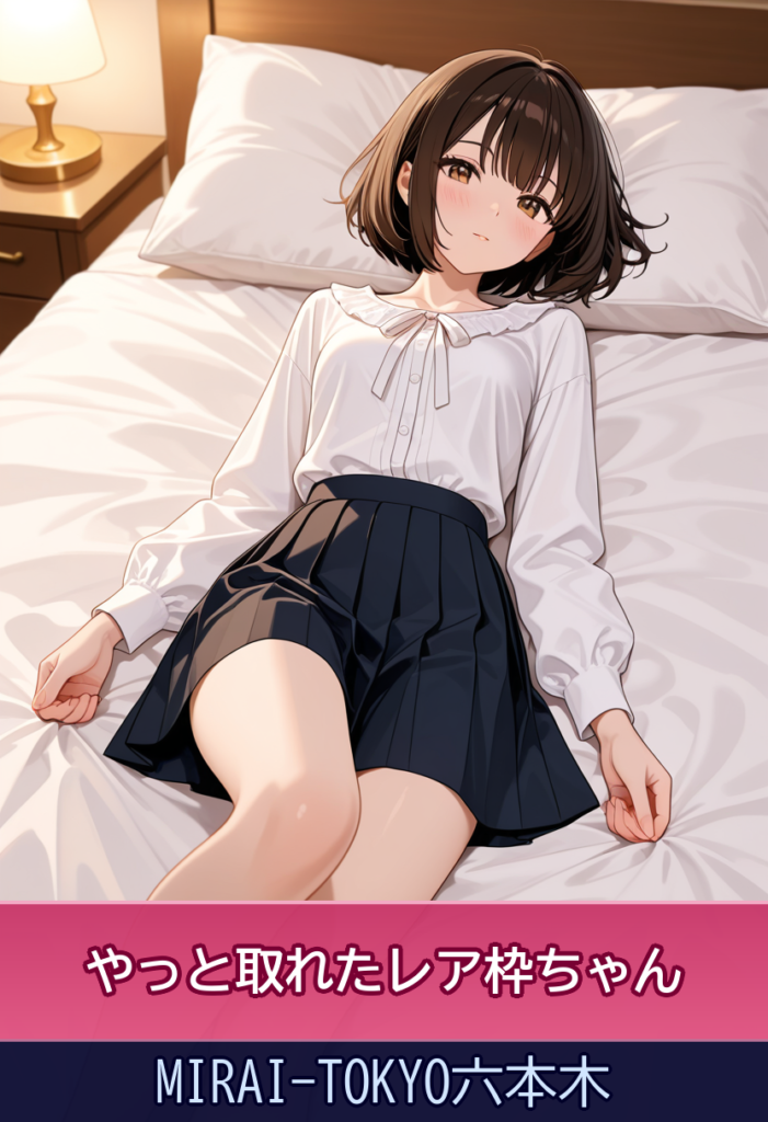 あみかちゃんとの最高の90分！予約困難な理由が全て詰まった逸材 – MIRAI-TOKYO六本木