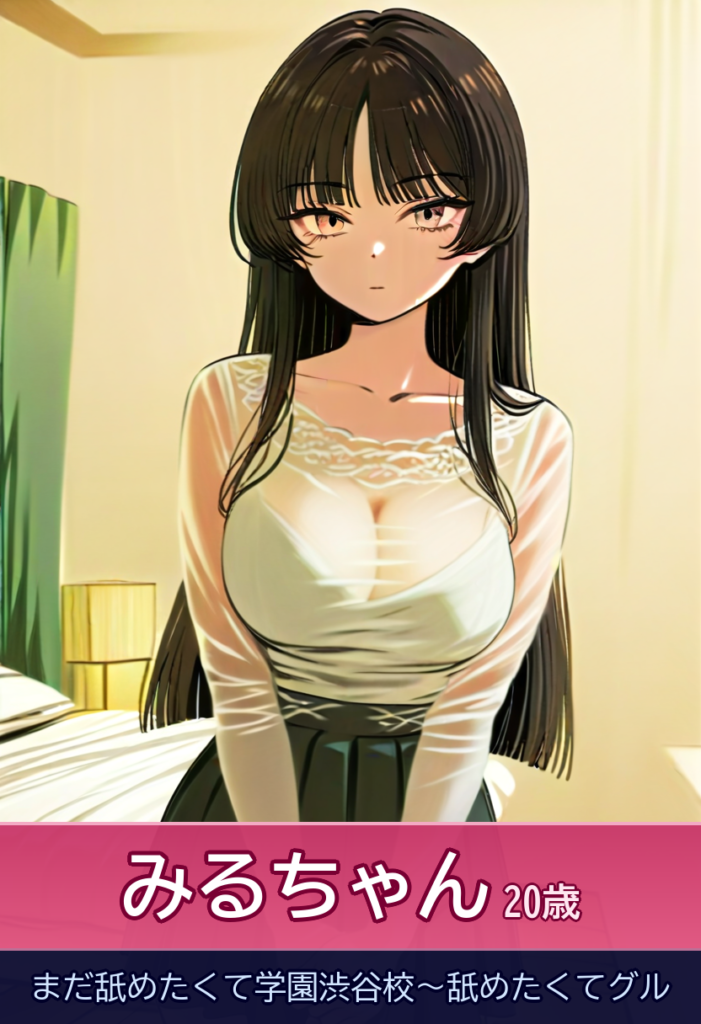 みるの90分！安めぐみ×桐谷美玲のハイブリッド美少女 – まだ舐めたくて学園渋谷校～舐めたくてグル
