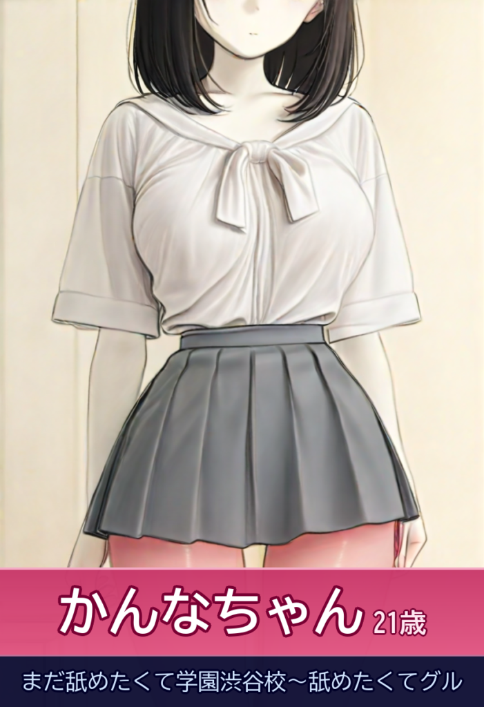 かんなちゃんとの至福の時間！橋〇環奈似の上品美人が萌え萌え責め♪ – まだ舐めたくて学園渋谷校～舐めたくてグル
