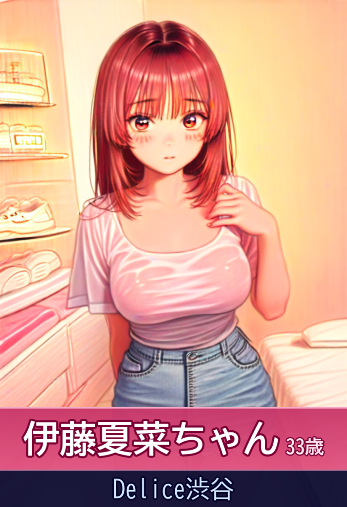 伊藤夏菜ちゃんの真面目で丁寧な接客 – Delice渋谷