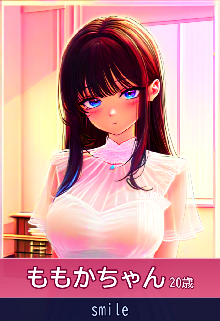ももかのひととき、笑顔あふれる84cm美バスト – smile