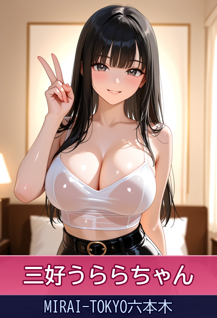 三好うらら – 芸能人顔の癒し系天使 – MIRAI-TOKYO六本木