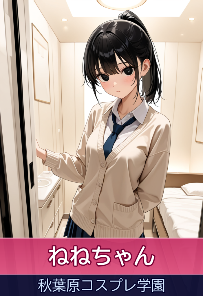 ねねの極上コスプレ体験 – 秋葉原コスプレ学園