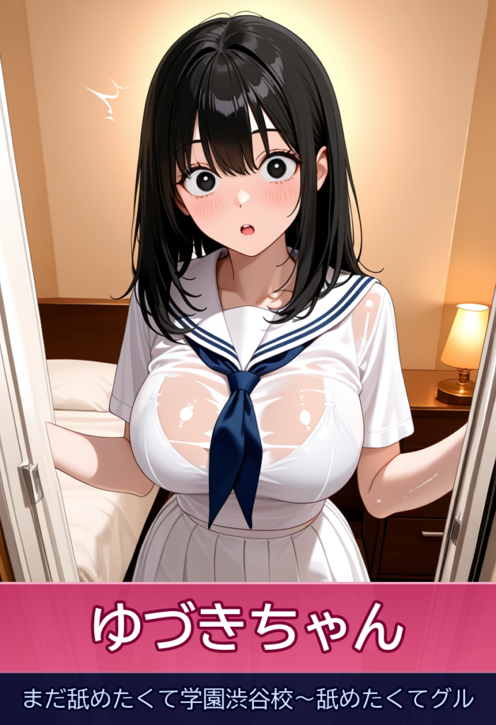ゆづきちゃんのぱっちり瞳に虜になった一夜 – まだ舐めたくて学園渋谷校～舐めたくてグル