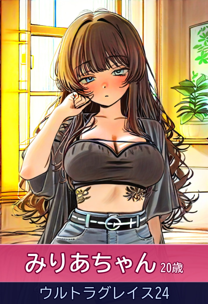 みりあの恋人気分♡ 加護亜○似の癒し系Dカップ – ウルトラグレイス24
