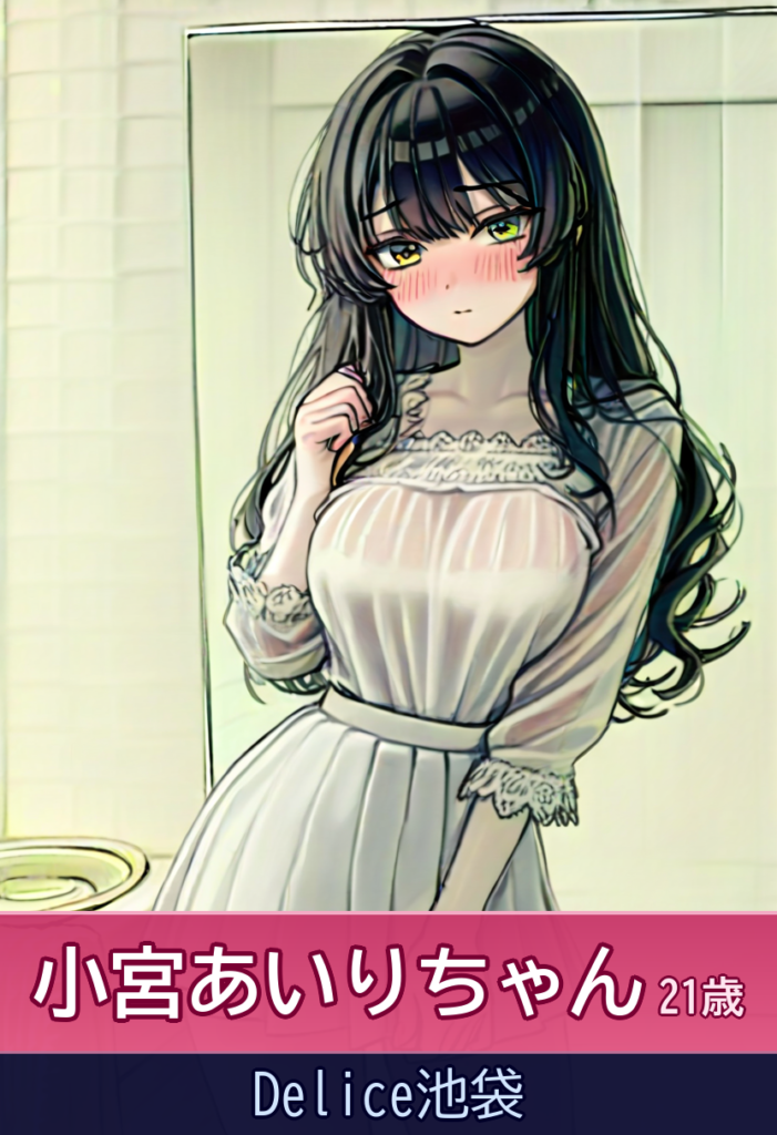 小宮あいりちゃんの初々しい笑顔とFカップの誘惑 – Delice池袋