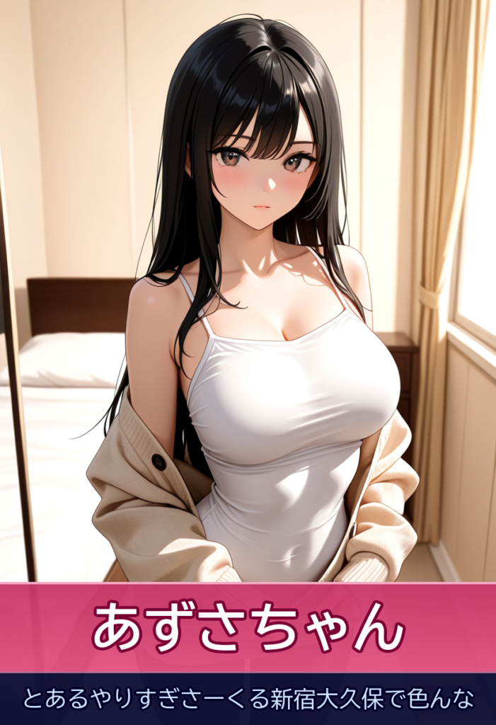 あずさの甘々エロ体験♩美人の乳房に責められ魂抜かれる – とあるやりすぎさーくる新宿大久保で色んな