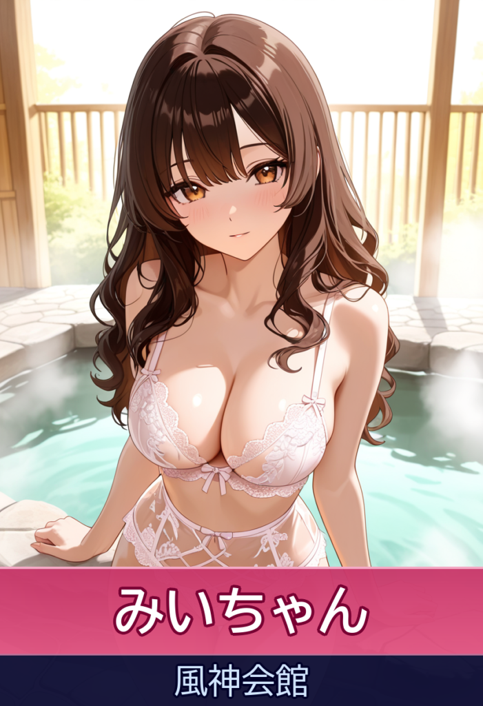 みいちゃんとの露天風呂プレイが最高！ – 風神会館
