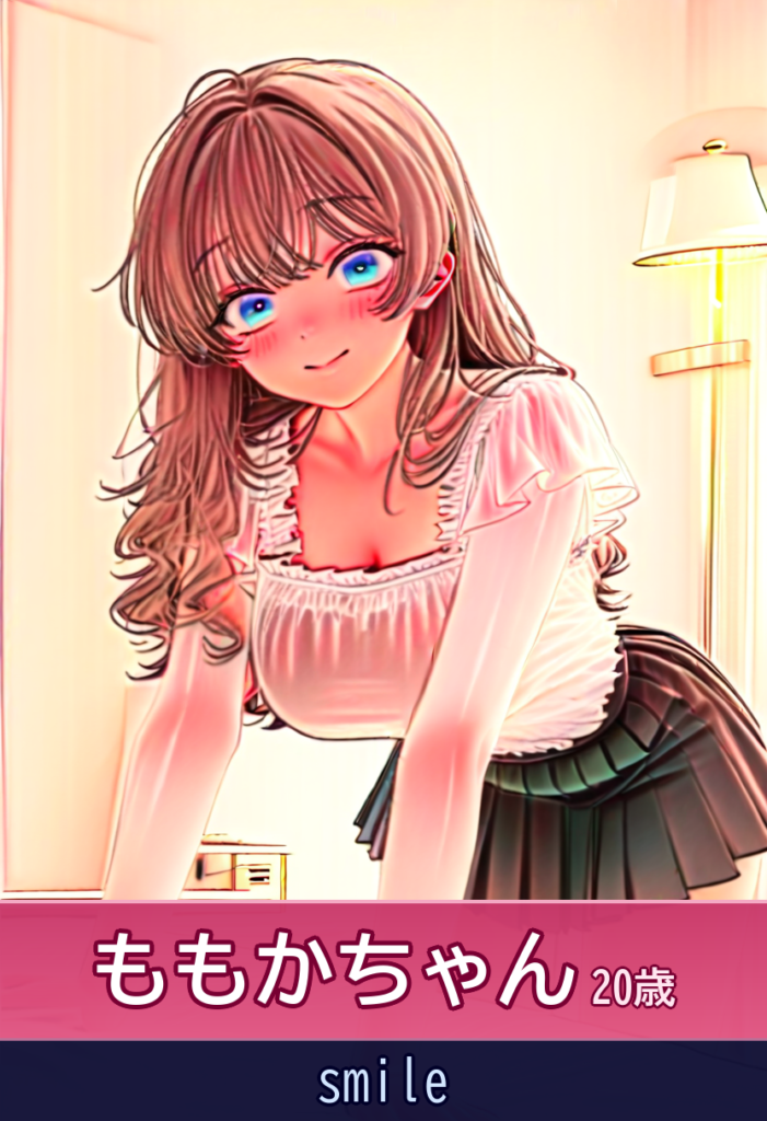 ももかちゃんと過ごす、笑顔いっぱいの甘い時間 – smile