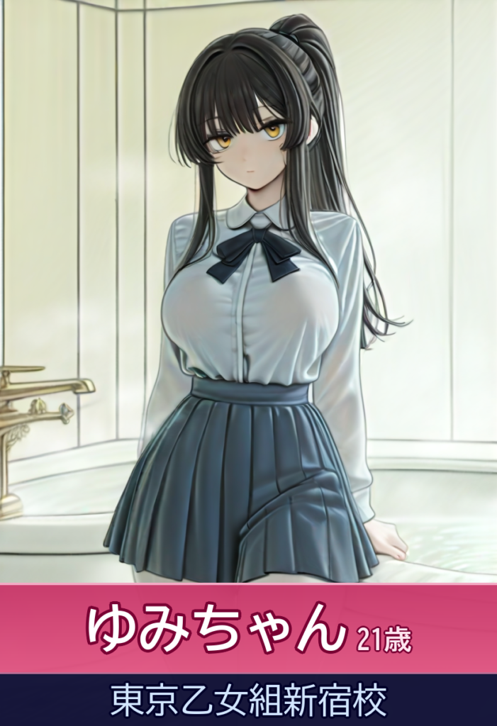 ゆみのグラマーBODYと癒しの会話で大満足！ – ときめき純情ロリ学園～東京乙女組新宿校