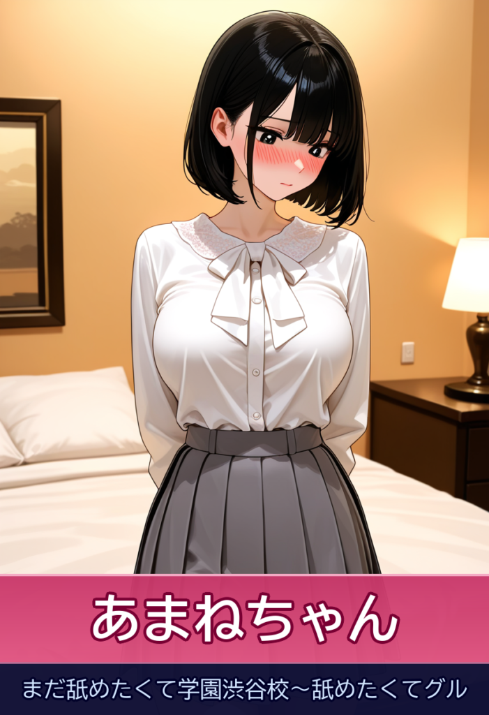 あまねちゃんの恥ずかしがり屋さんなプレイに大興奮！ – まだ舐めたくて学園渋谷校～舐めたくてグル