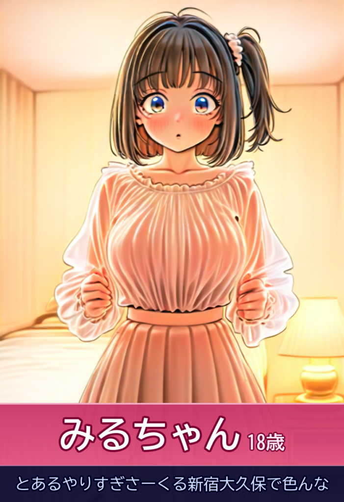 18歳みるちゃんと濃密オナニー鑑賞！フレンドリーで協力的な彼女 – とあるやりすぎさーくる新宿大久保で色んな