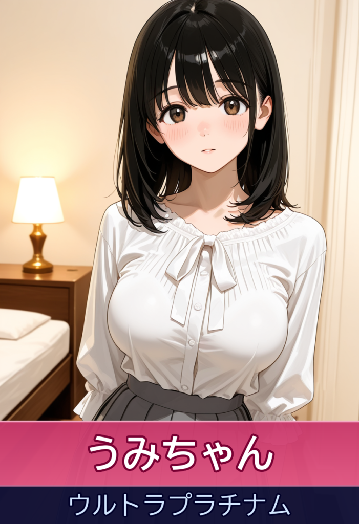 うみちゃんと非日常の癒し体験！大人しめのエッチな逸材 – ウルトラプラチナム