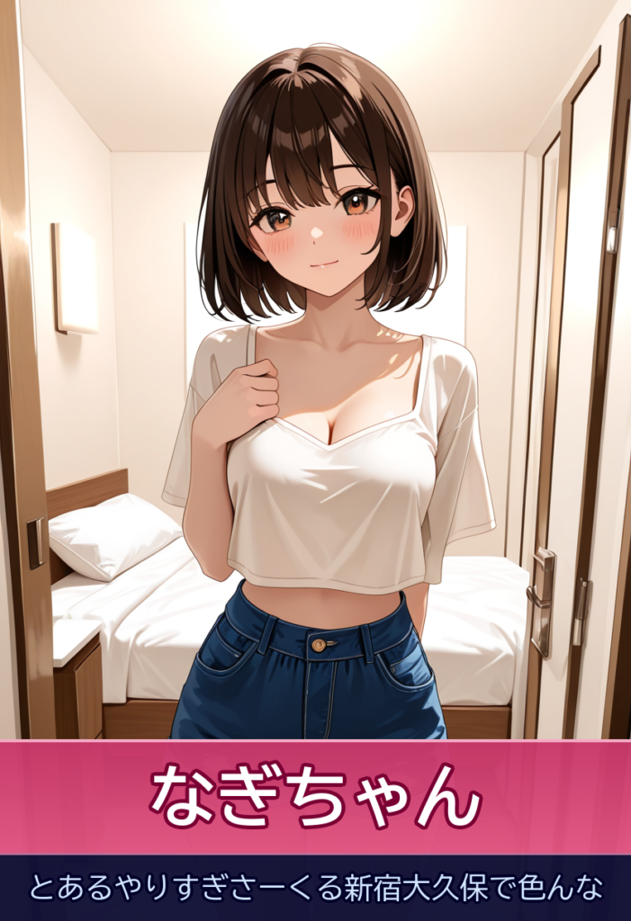 なぎちゃんの童顔&ムチムチボディで癒されよう – とあるやりすぎさーくる新宿大久保で色んな