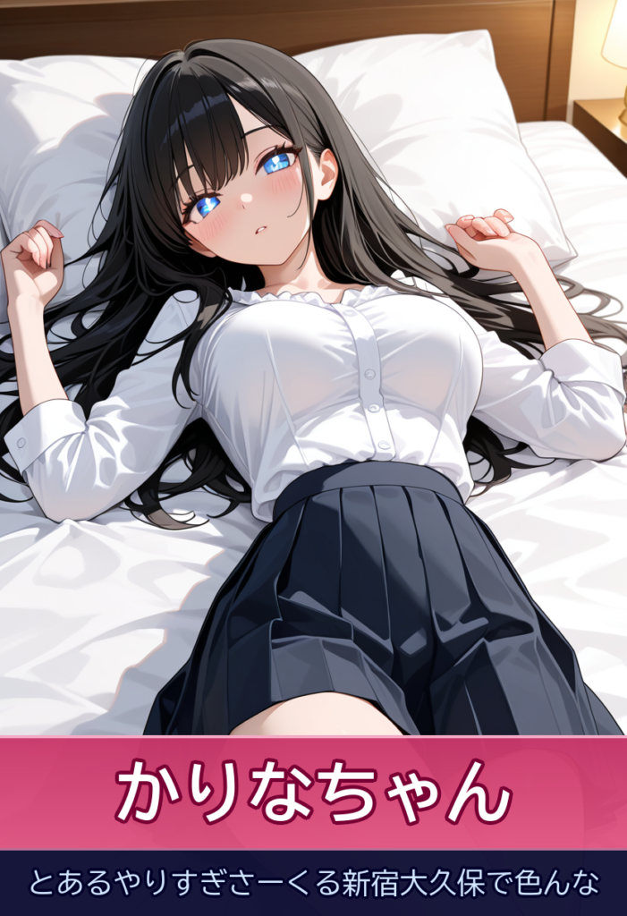 かりなちゃんと濃厚な即プレイ！綺麗なかりなさんの妖艶な誘惑 – とあるやりすぎさーくる新宿大久保で色んな