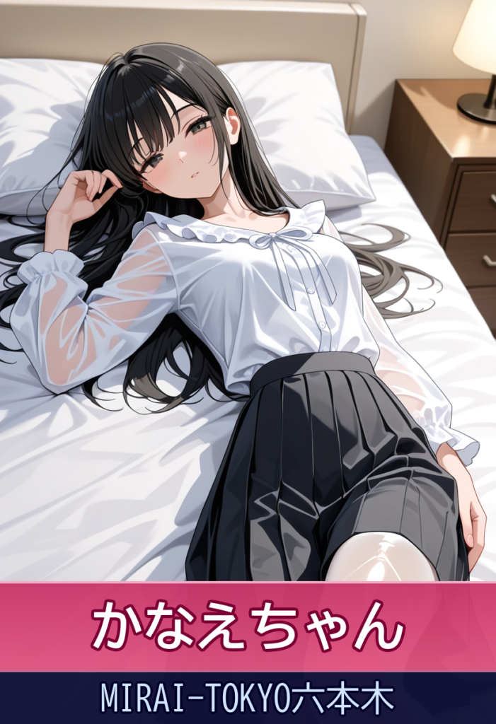 かなえさんとの最高の新人体験！顔・スタイル・プレイ全てパーフェクト – MIRAI-TOKYO六本木