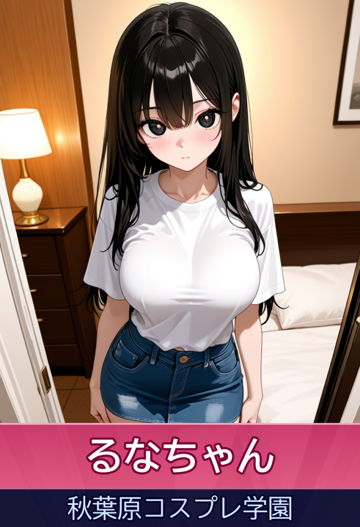 るなさんとの甘い時間はあっという間に…！ – 秋葉原コスプレ学園