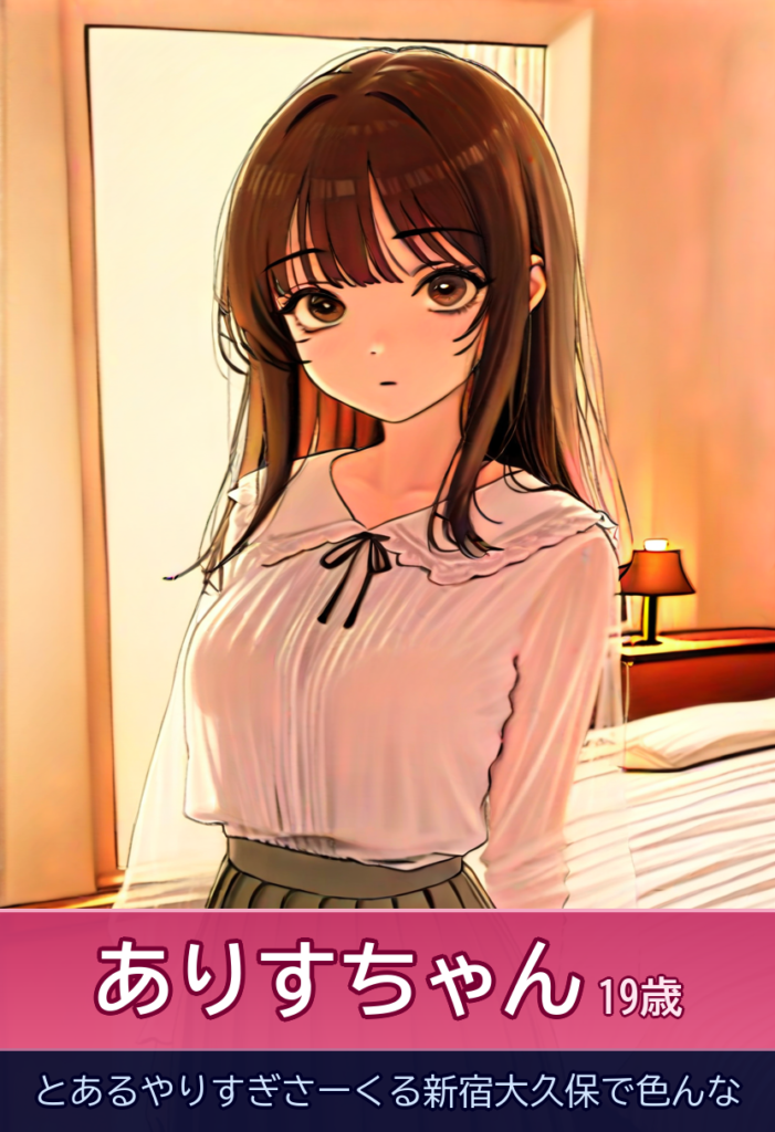 ありす19歳、可愛さとサービス満点の至福時間 – とあるやりすぎさーくる新宿大久保で色んな