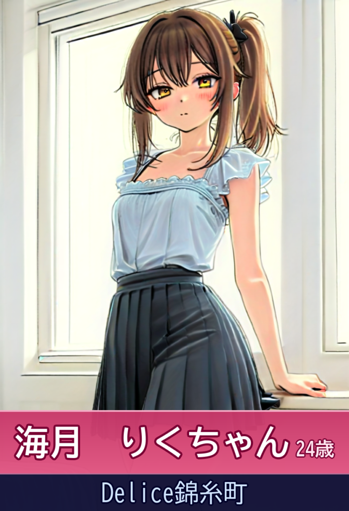 海月りくのアイドル級ルックスと丁寧なプレイにメロメロ! – Delice錦糸町