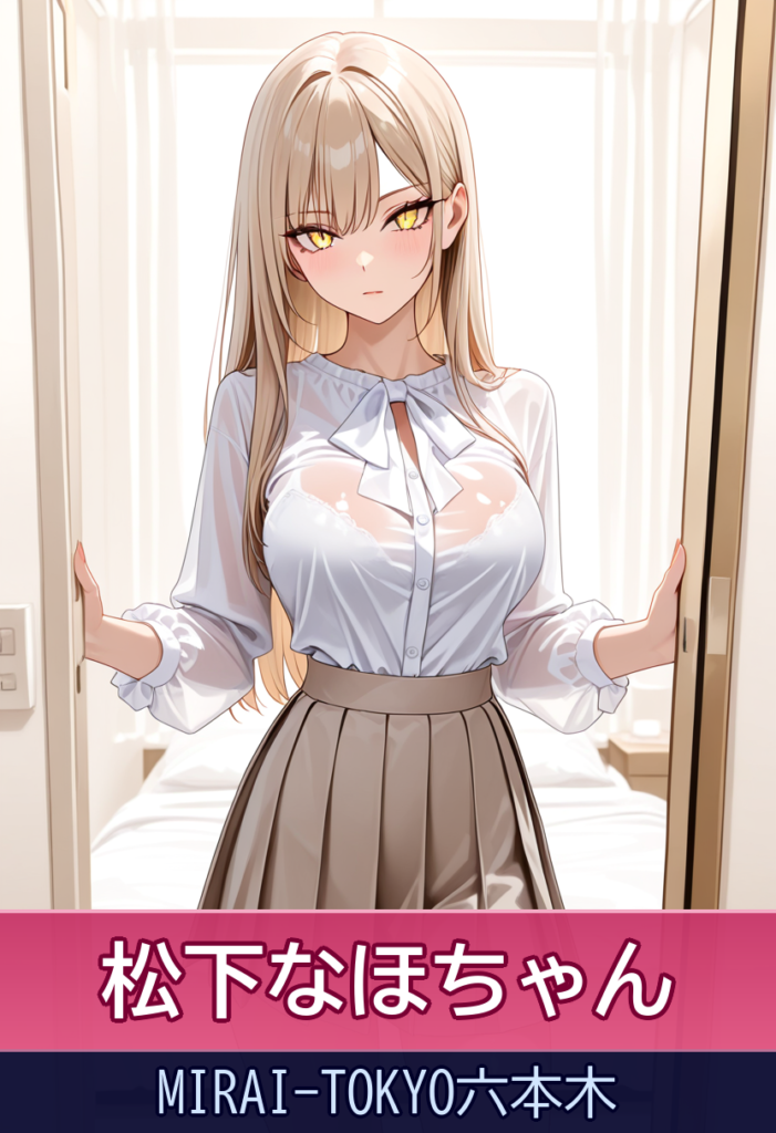 松下なほのHカップ美女と濃密なひととき! – MIRAI-TOKYO六本木