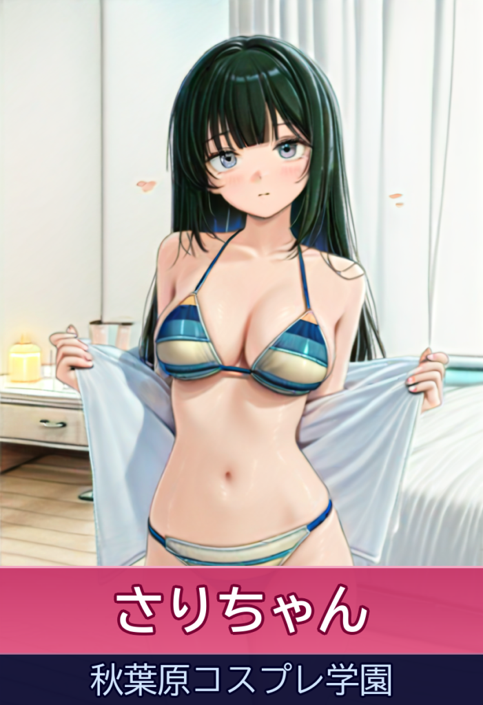 純なうぶ娘「入店間もない天然美少女」 – 秋葉原コスプレ学園
