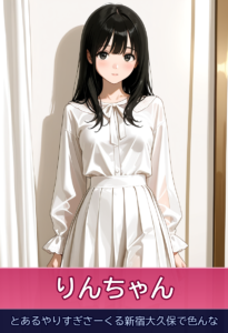 りんちゃんの二面性！清楚な見た目とは裏腹の濃厚プレイ