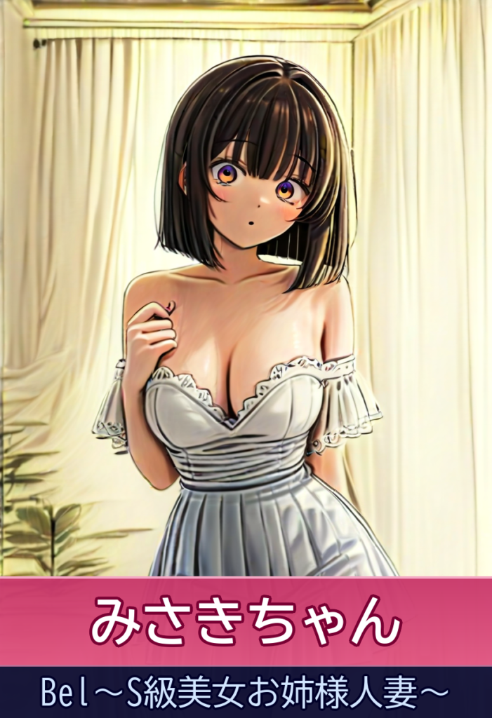 みさきとの極上癒しのひととき – Bel～S級美女お姉様人妻～
