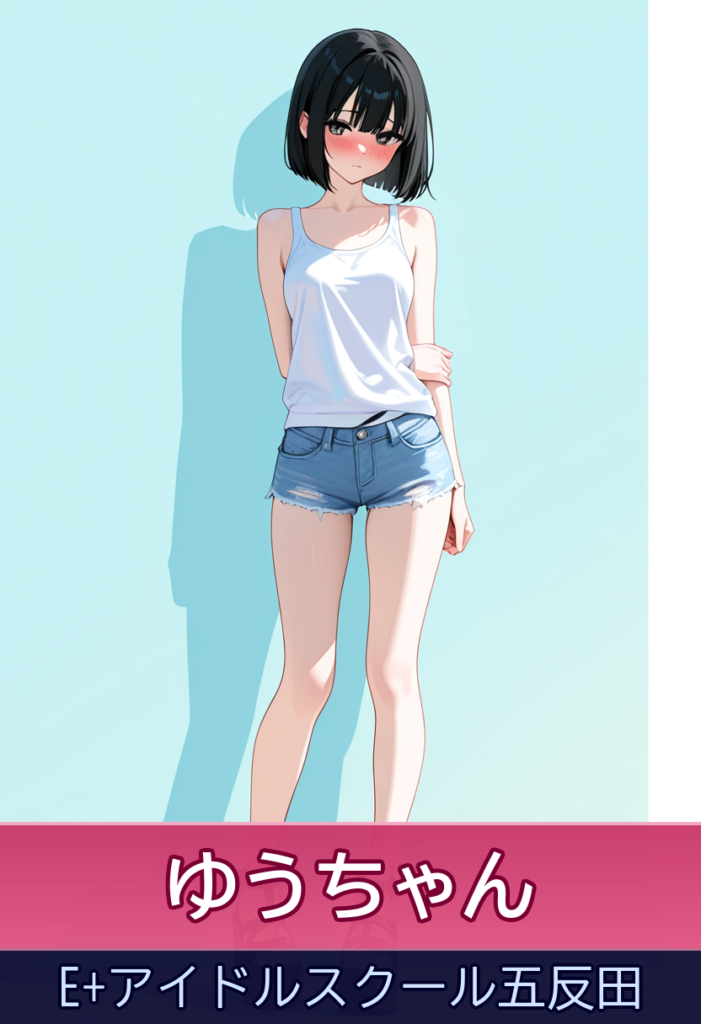 ゆうちゃんのスベスベ美肌がヤバい！恋人のような甘々イチャイチャプレイ – E+アイドルスクール五反田