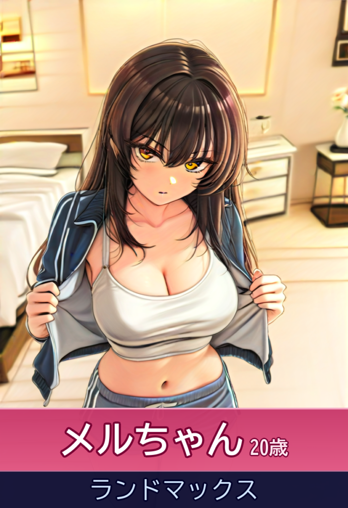 メルとの最高の時間！愛嬌バッチリのDカップ美女 – ランドマックス