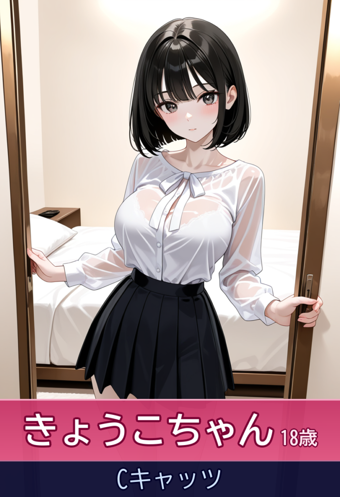 きょうこ嬢と繰り広げる魔術的な一時 – Cキャッツ