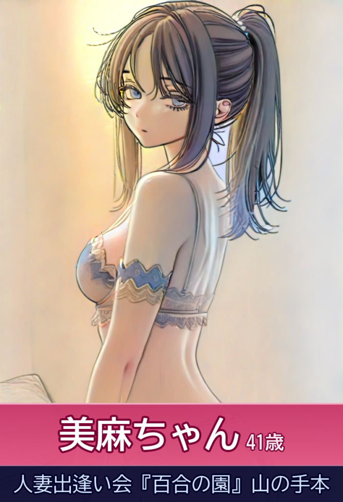 美麻との夏の約束 完熟BODYの誘惑 – 人妻出逢い会『百合の園』山の手本