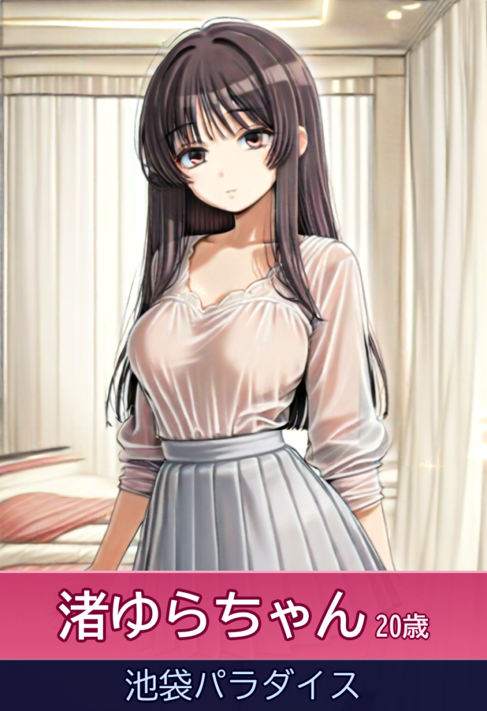 渚ゆらの笑顔と美乳で心も体も満たされる – 池袋パラダイス