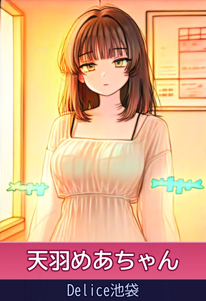 【退店】天羽めあ、話しやすくて健気な完全未経験娘 – Delice池袋